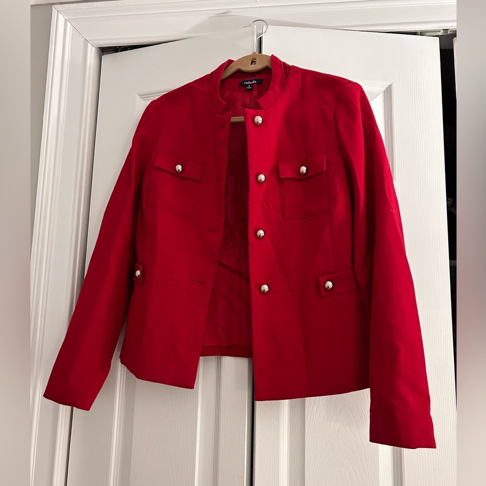 Red Rafaella blazer